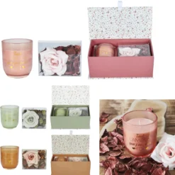 BOUGIE PARFUMEE ET POT POURRI
