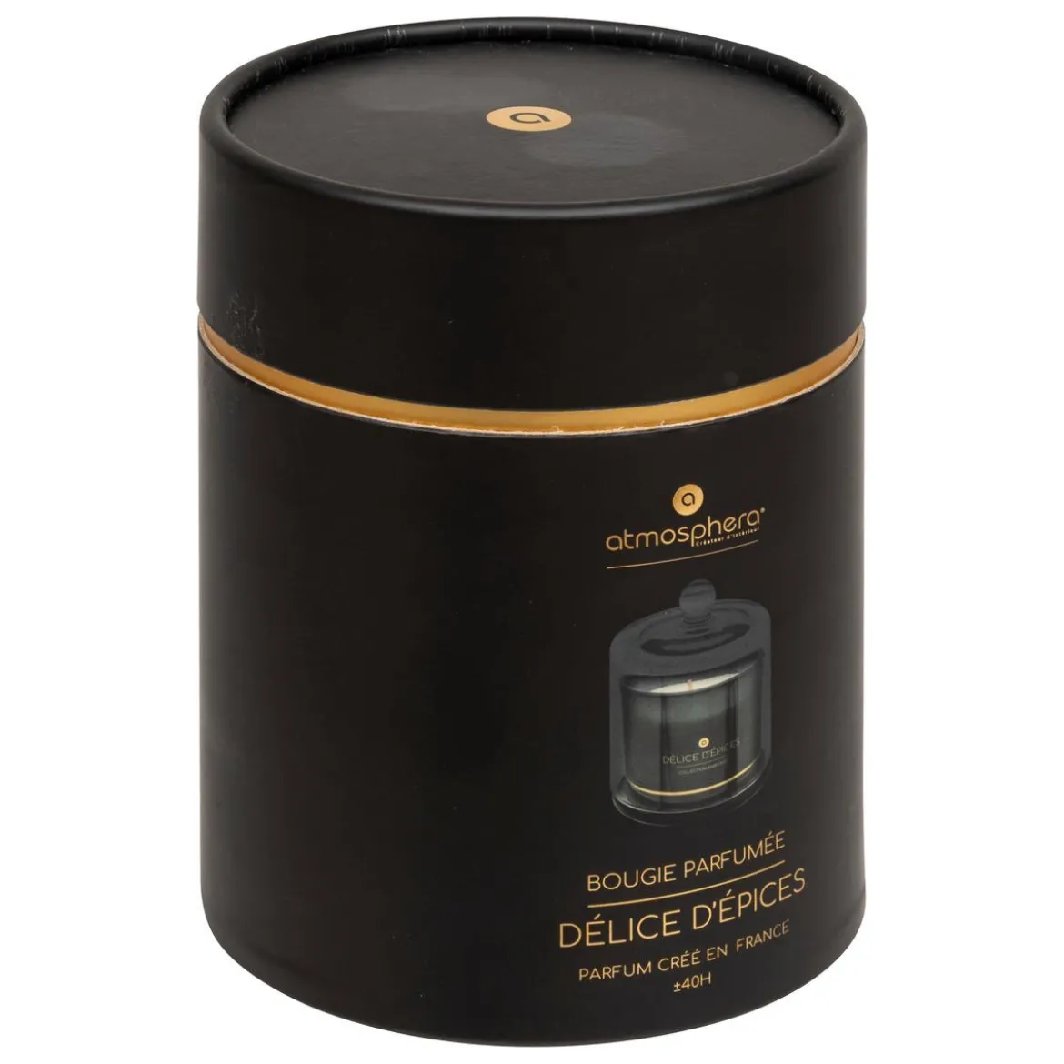 BOUGIE PARFUMEE ILAE EPICES CLOCHE VERRE 240G