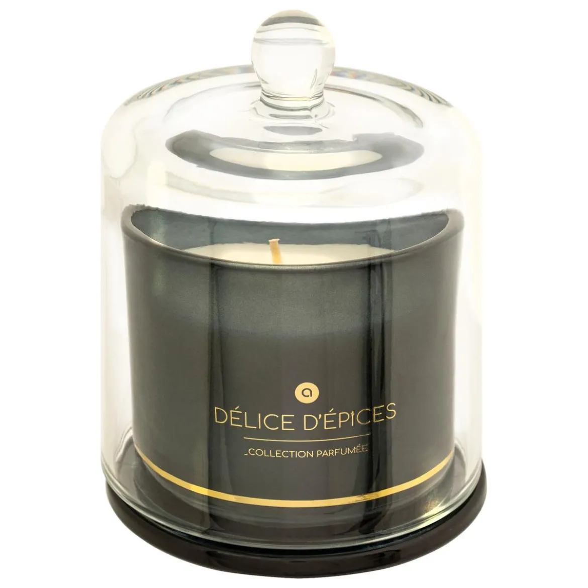 BOUGIE PARFUMEE ILAE EPICES CLOCHE VERRE 240G
