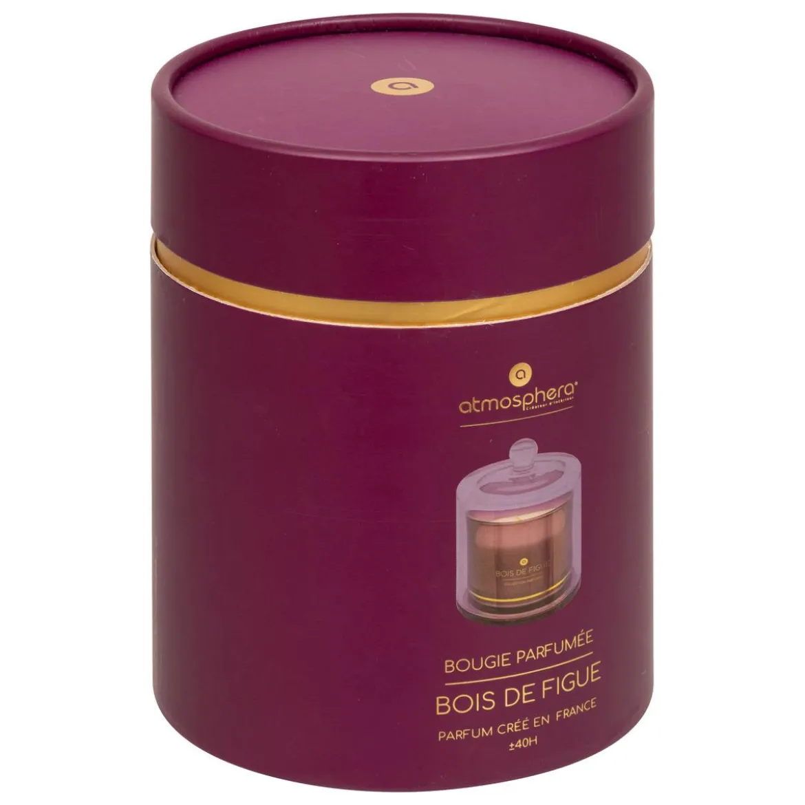BOUGIE PARFUMEE ILAE FIGUE CLOCHE VERRE 240G