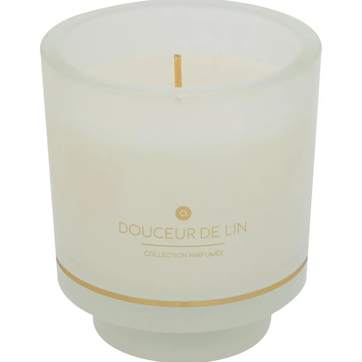 BOUGIE PARFUMEE ILAE LIN POT VERRE 225G