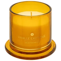 BOUGIE PARFUMEE ILAE VANILLE CLOCHE VERRE 240G