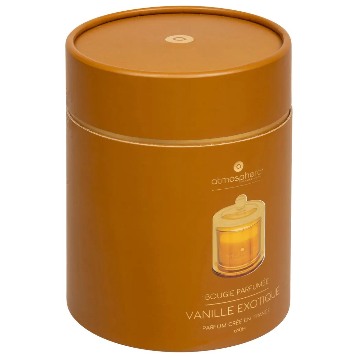 BOUGIE PARFUMEE ILAE VANILLE CLOCHE VERRE 240G