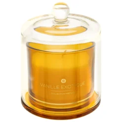 BOUGIE PARFUMEE ILAE VANILLE CLOCHE VERRE 240G