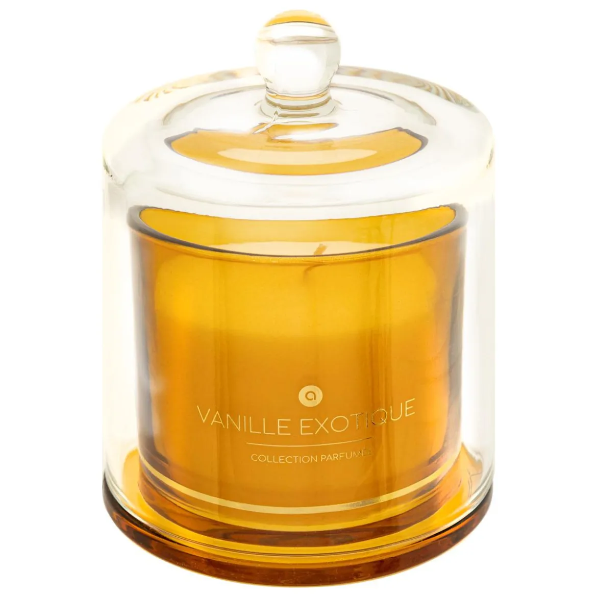BOUGIE PARFUMEE ILAE VANILLE CLOCHE VERRE 240G