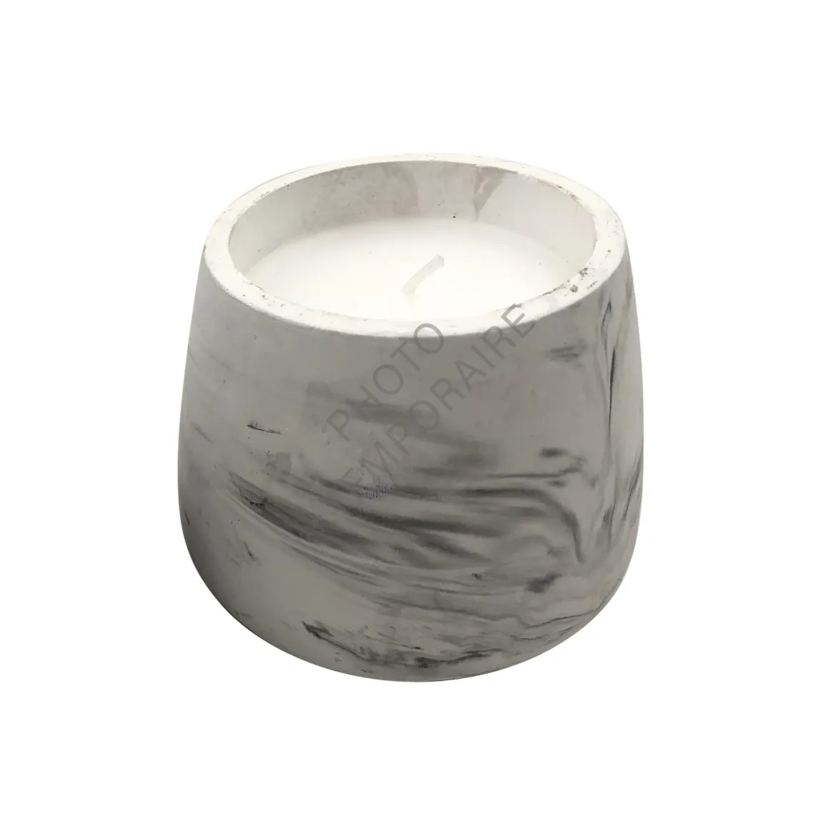 BOUGIE PARFUMEE MARBREE H9.5CM
