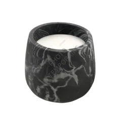 BOUGIE PARFUMEE MARBREE H9.5CM