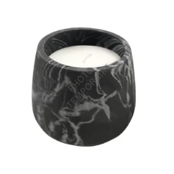 BOUGIE PARFUMEE MARBREE H13.5CM