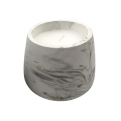 BOUGIE PARFUMEE MARBREE H13.5CM