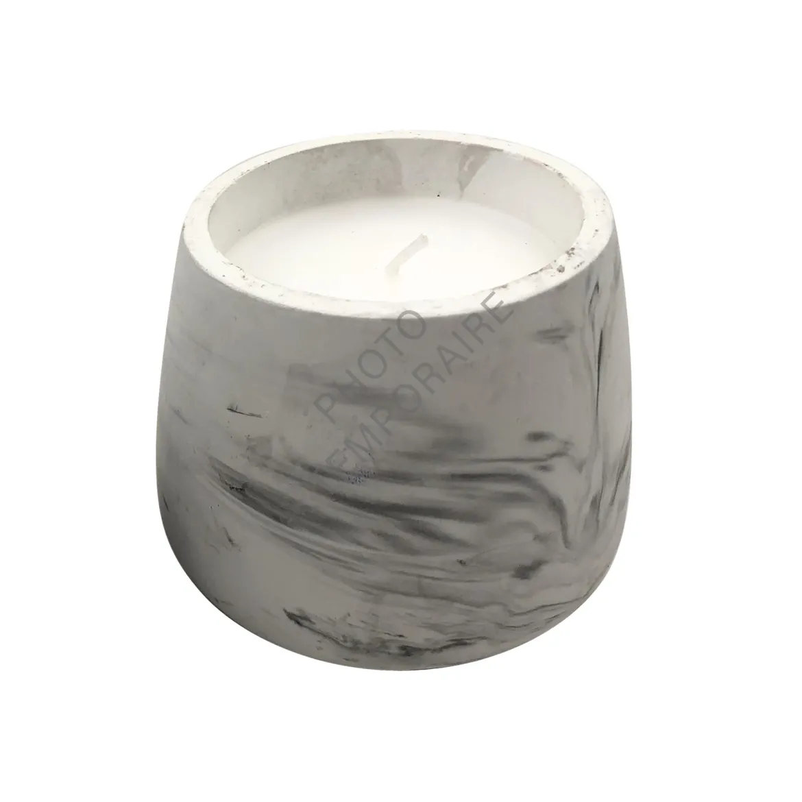 BOUGIE PARFUMEE MARBREE H13.5CM
