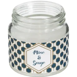 BOUGIE PARFUMEE MONI POT VERRE MURE ET SAUGE 65G