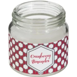 BOUGIE PARFUMEE MONI POT VERRE CRANBERRY 65G