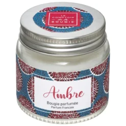 BOUGIE PARFUMEE MONI POT VERRE AMBRE 65G