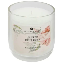 BOUGIE PARFUMEE OUDY 200G POT VERRE NECTAR D ORCHIDEE