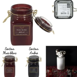 BOUGIE PARFUMEE POT CLIP APOTHICAIRE H.11.8CM