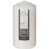 BOUGIE PARFUMEE RONDE 395G JASMIN 7X14CM