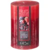 BOUGIE PARFUMEE TRIO FRUITS ROUGES 7X10CM