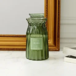 BOUGIE PARFUMEE VASE CISELE H.18CM