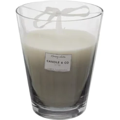 BOUGIE PARFUMEE VASE GRIS HARMONY H23CM