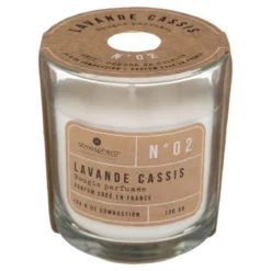 BOUGIE PARFUMEE VERRE ANTI ODEUR CUISINE 130G