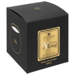 BOUGIE PARFUMEE VERRE ARLO YLANG 400G