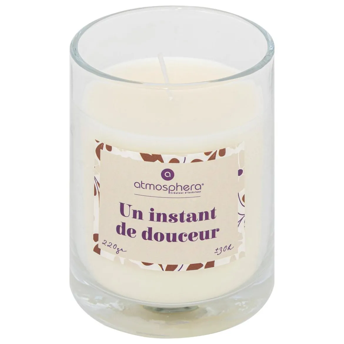 BOUGIE PARFUMEE VERRE AVEC BIJOU MILY COCO 220G