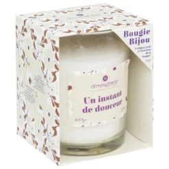 BOUGIE PARFUMEE VERRE AVEC BIJOU MILY COCO 220G