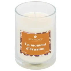 BOUGIE PARFUMEE VERRE AVEC BIJOU MILY VANILLE 220G