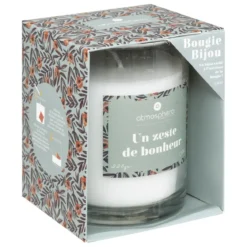 BOUGIE PARFUMEE VERRE AVEC BIJOU MILY EXOTIQUE 220G