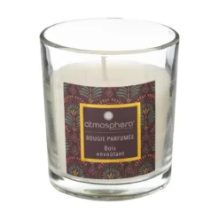 BOUGIE PARFUMEE VERRE BOIS NEDA 110G