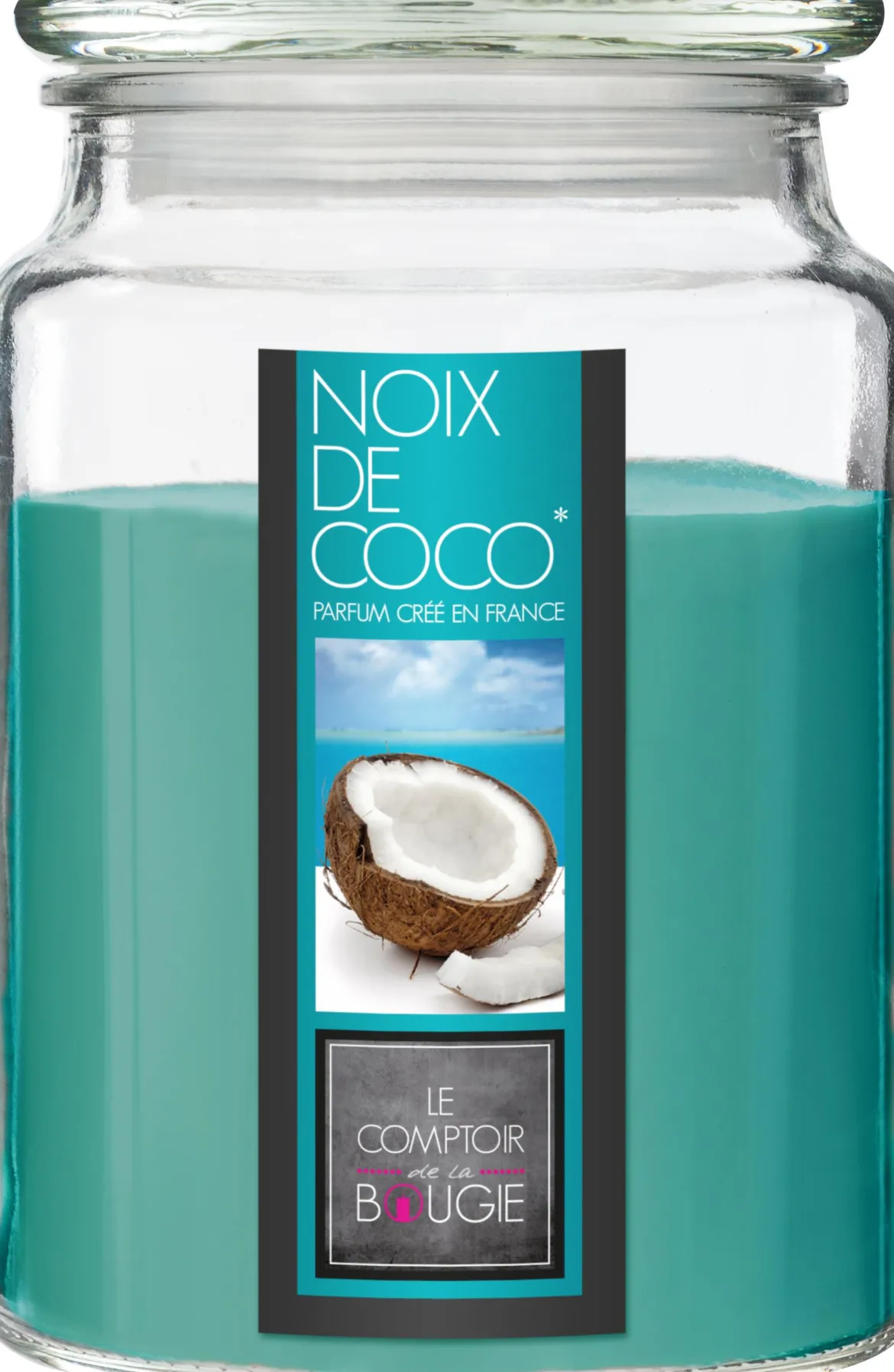 BOUGIE PARFUMEE VERRE COCO NINA 510G