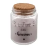 BOUGIE PARFUMEE VERRE ET LIEGE 130G