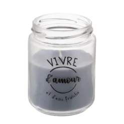BOUGIE PARFUMEE VERRE ET LIEGE 130G