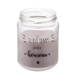 BOUGIE PARFUMEE VERRE ET LIEGE 130G