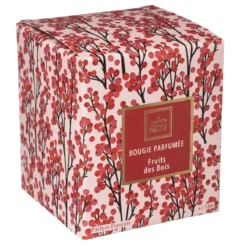 BOUGIE PARFUMEE VERRE FRAISE BOIS NEDA 110G