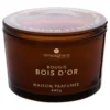 BOUGIE PARFUMEE VERRE GLOWY BOIS 440G