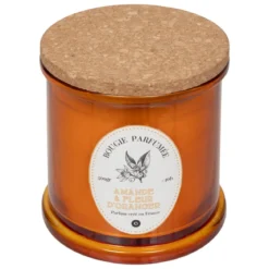 BOUGIE PARFUMEE VERRE HAPO AMANDE 500G