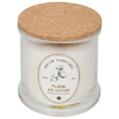 BOUGIE PARFUMEE VERRE HAPO COTON 500G