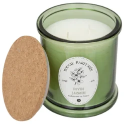 BOUGIE PARFUMEE VERRE HAPO JASMIN 500G