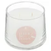 BOUGIE PARFUMEE VERRE IZOR FLEUR DE COTON 300G