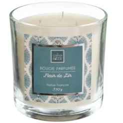 BOUGIE PARFUMEE VERRE LIN LOYS 390G