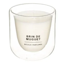 BOUGIE PARFUMEE VERRE MUGUET ILAN 130G