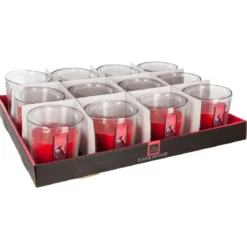 BOUGIE PARFUMEE VERRE NINA FRUITS ROUGES 90G