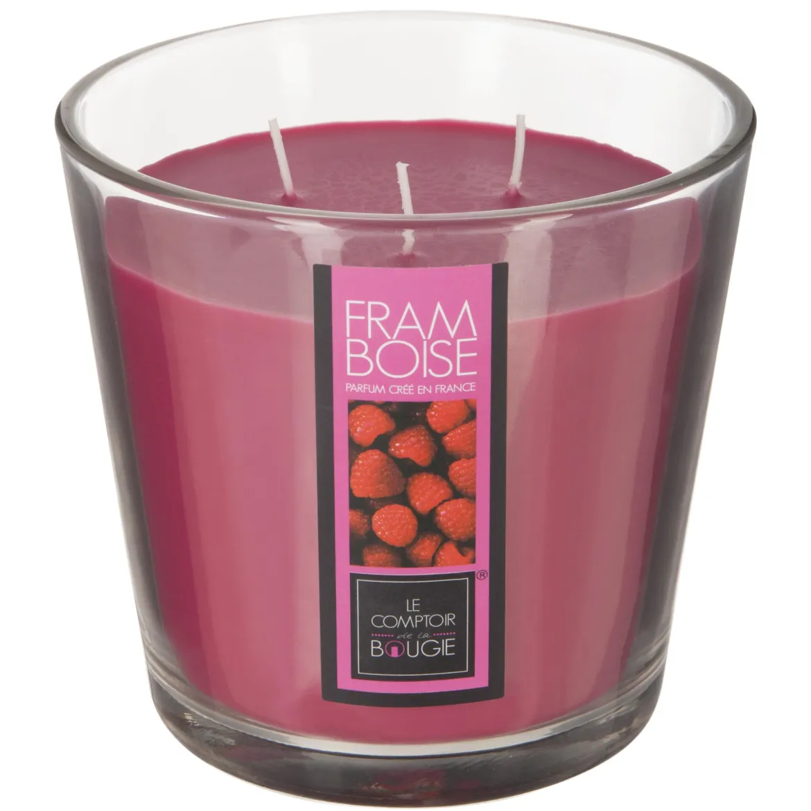 BOUGIE PARFUMEE VERRE NINA 500G
