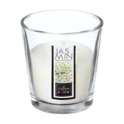 BOUGIE PARFUMEE VERRE NINA JASMIN 90G