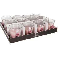 BOUGIE PARFUMEE VERRE NINA ROSE 90G