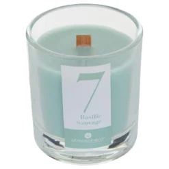 BOUGIE PARFUMEE VERRE NUMIA BASILIC 180G