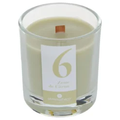 BOUGIE PARFUMEE VERRE NUMIA CITRON 180G