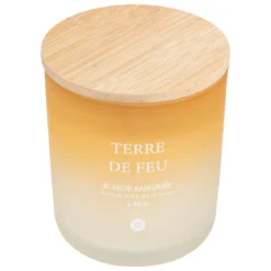 BOUGIE PARFUMEE VERRE SANA TERRE FEU 255G