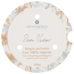 BOUGIE PARFUMEE VERRE SEA VIEW 500G